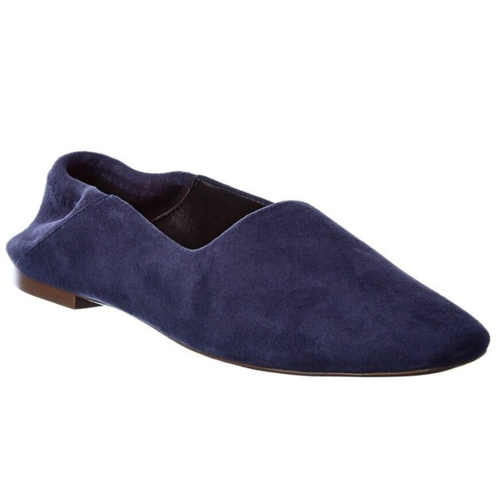 Schutz suede flat